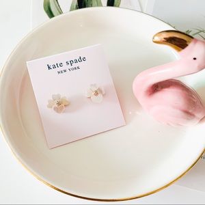 ❗️LAST ONE❗️Kate Spade Precious Iris Stud Earrings Rose Gold